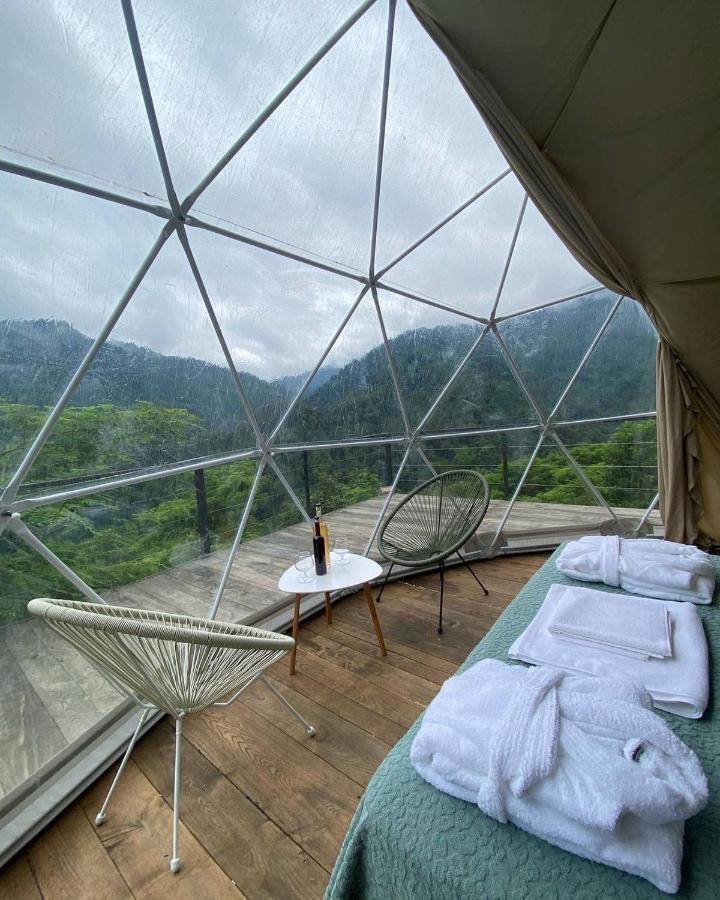 Hotel Mtirala Glamping Chakvistavi Exterior foto