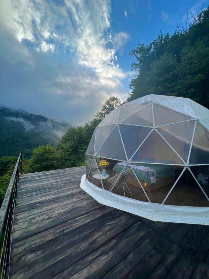 Hotel Mtirala Glamping Chakvistavi Exterior foto