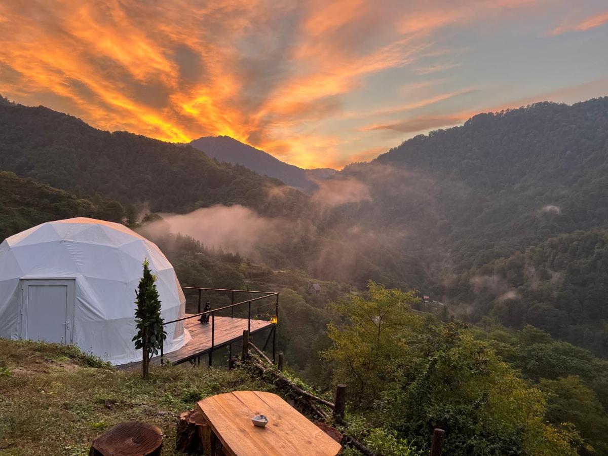 Hotel Mtirala Glamping Chakvistavi Exterior foto