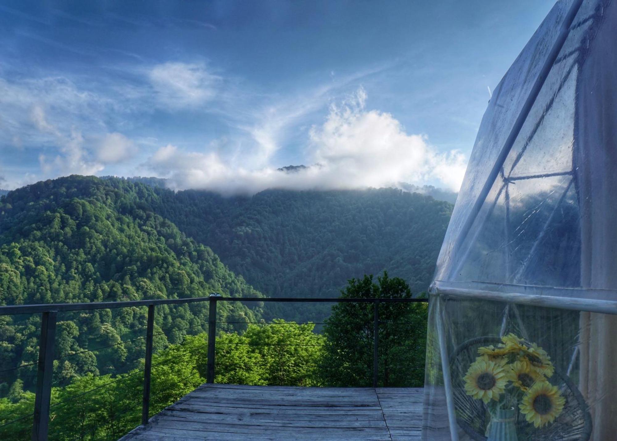 Hotel Mtirala Glamping Chakvistavi Exterior foto