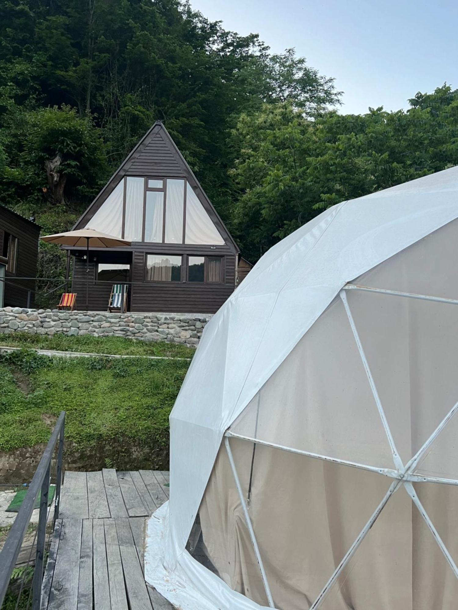 Hotel Mtirala Glamping Chakvistavi Exterior foto